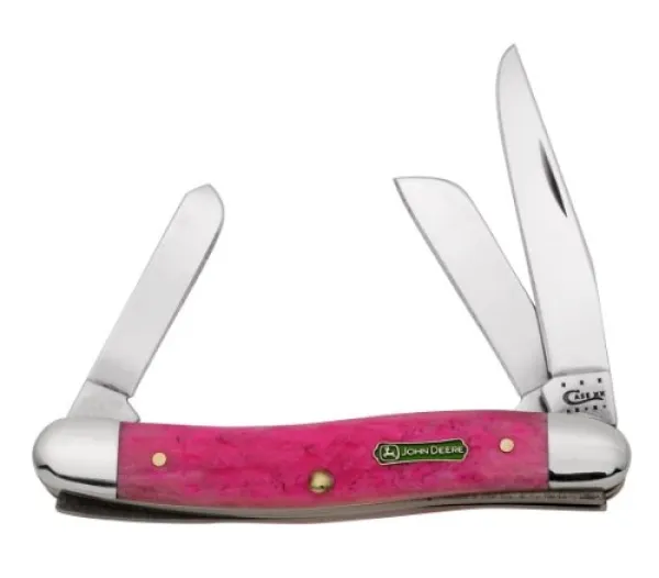 Case Jd 18 6318 Ssm Pink Stockman Knives 6297