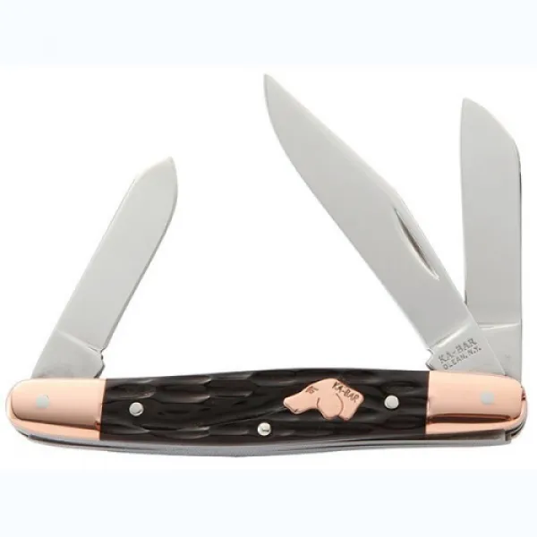 Ka-Bar Coppersmith 3 Blade Stockman KB6313CU