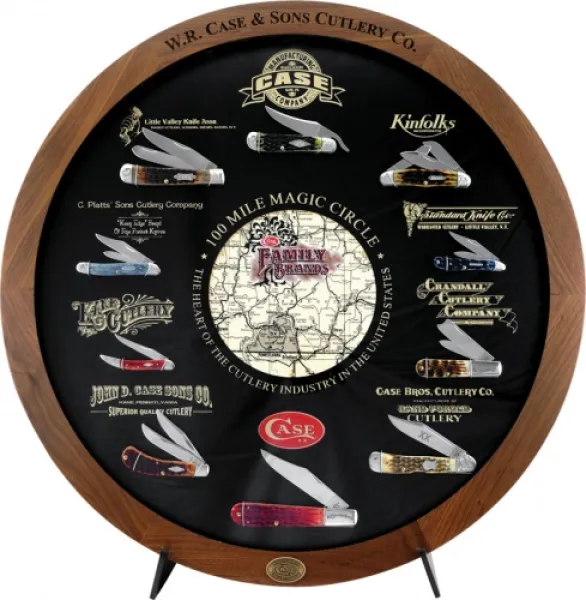 Case 100 Mile Magic Circle Set Knives 63450