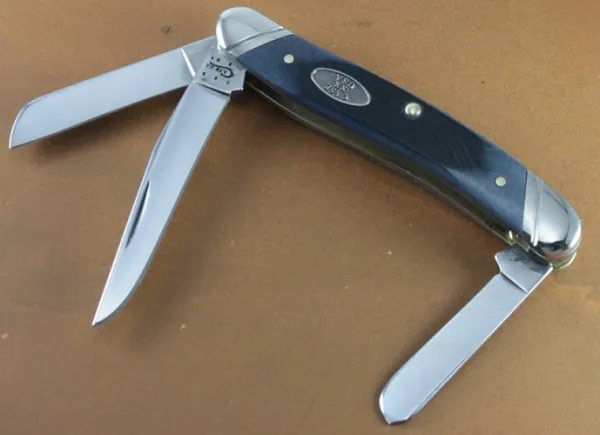 Case 6318 Gray Bone Med Stockman Knives 63466