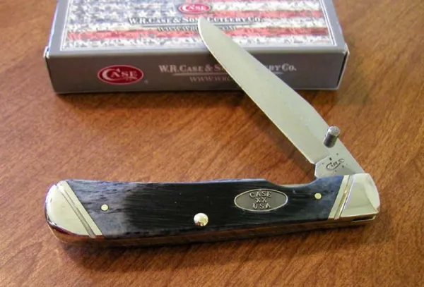 Case Gray Bone Trapperlock Knives 63469