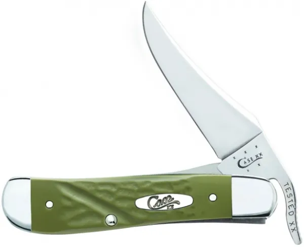 Case Ss Rough Olive Syn Russlock Knives 63724