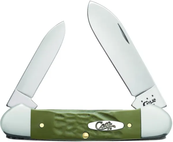 Case Ss Rough Olive Syn Canoe Knives 63729