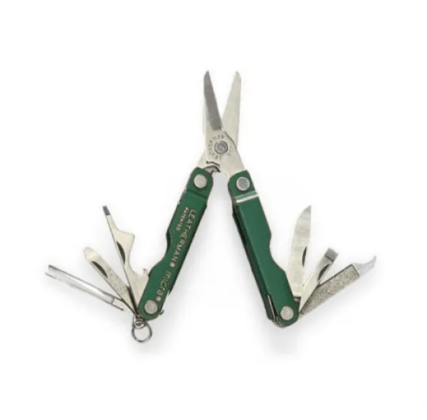 Leatherman Micra Green Al- Box knives - multitools 64350101K