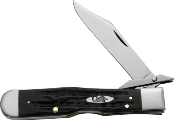 Case Jigged Buffalo Horn - Cheetah® (BH111 1-2L SS) Knives 65013