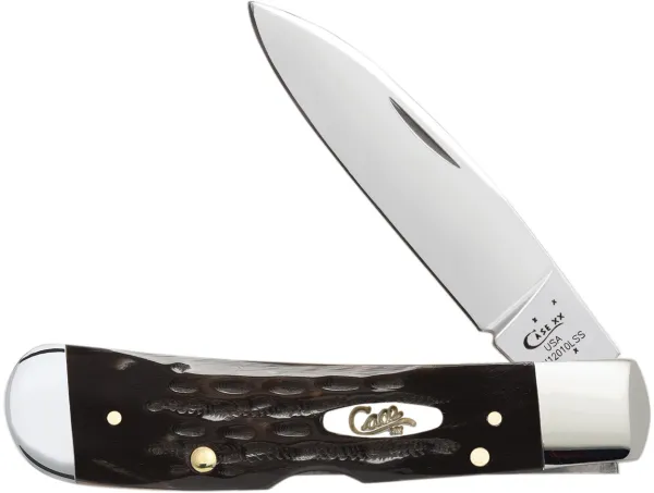 Case Jigged Buffalo Horn - Tribal Lock (TBBH12010L SS) Knives 65026