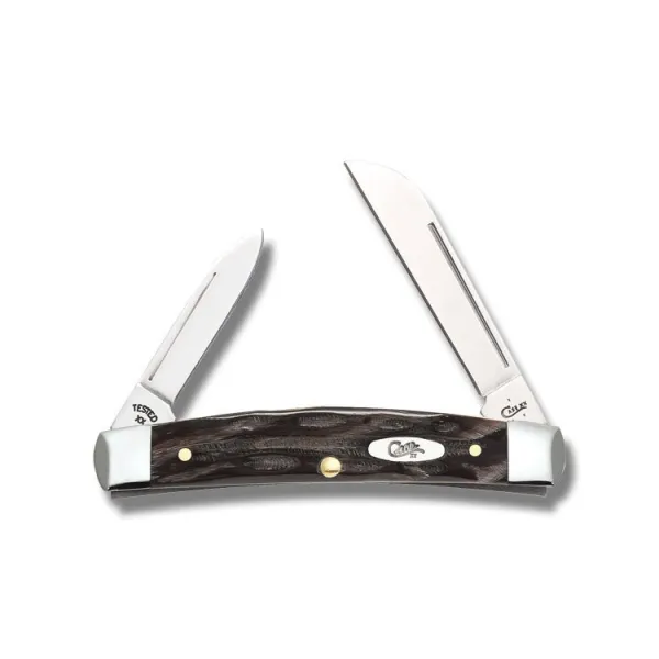 Case Buffalo Horn Medium Congress Knives 65027