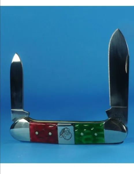 Case Red- Green Canoe Knives 65101