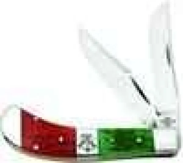 Case Red- Green Saddlehorn Knives 65104