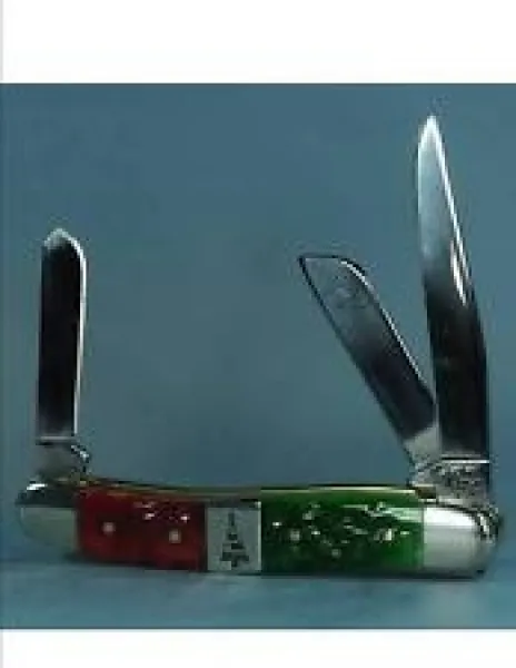 Case Red-Green Med Stockman CA65105