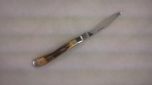 Case 6.5 Bonestag Slimline Trapper Knives 65307