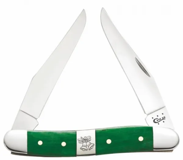 Case Sm Gr Bn Muskrat-bells Knives 65582