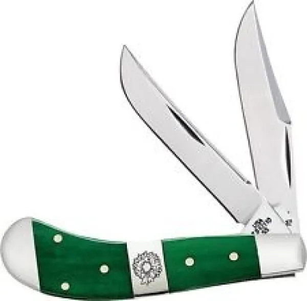 Case Sm Gr Bn Saddlehorn-wreath Knives 65585