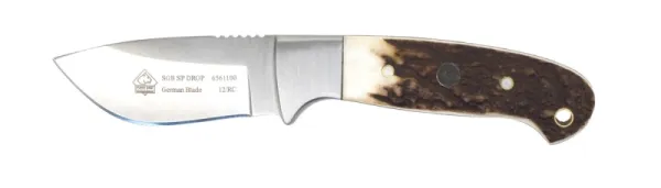 Puma Sgb Sp Drop Stag knives 6561100