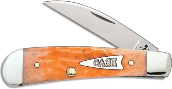 Case Peach Bone Jig Sway Back Knives 67604