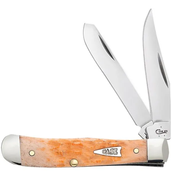 Case Peach Bone Jig Tiny Trapper Knives 67608
