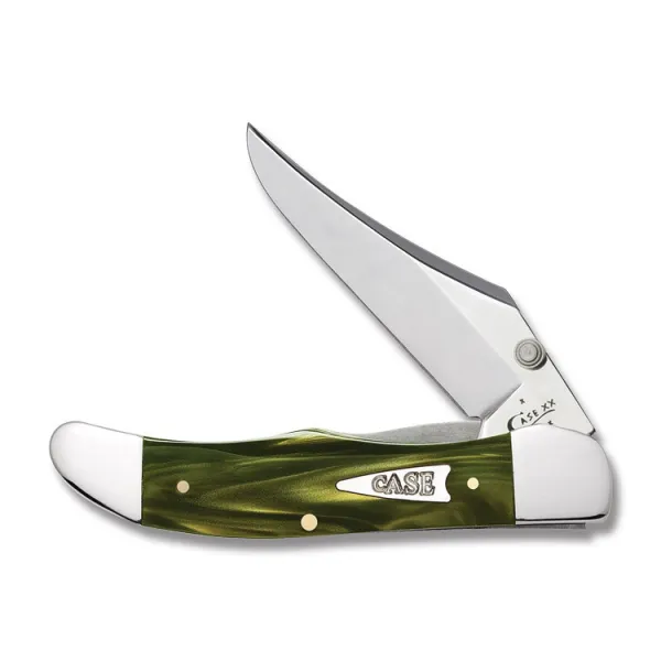 Case Sm Grn Smk Kirnt Mid-fld Huntr Knives 68871