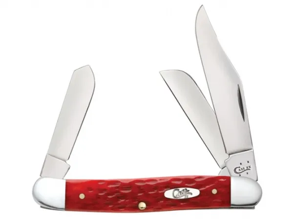 Case Dark Red Bone- Standard Jig Stockman (6347 CV) CA6997