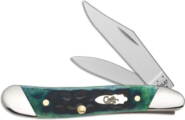 Case Slant Boljig Hunt Grn Peanut Knives 70490