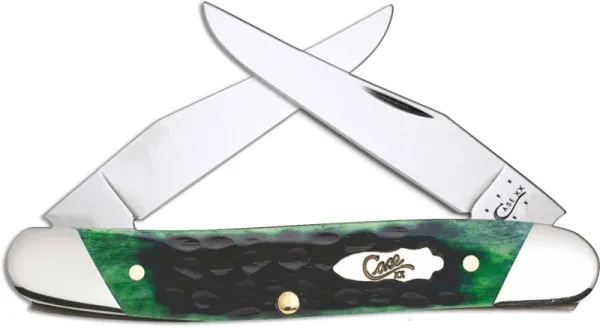 Case Slant Bol Jig Hunt Grn Muskrat Knives 70493