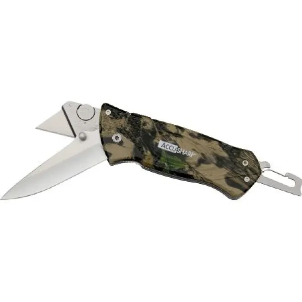 Accusharp Camo Turboslide Sport & Utility Blade 708C
