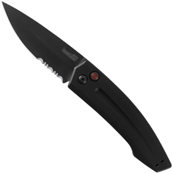 Kershaw Launch 2 Black Serrated knives 7200BLT