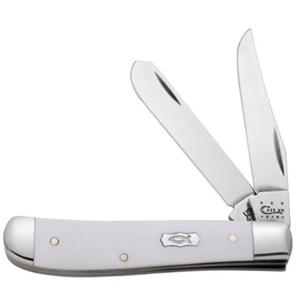 Case Mini Trapper Ichthus Knives 7257