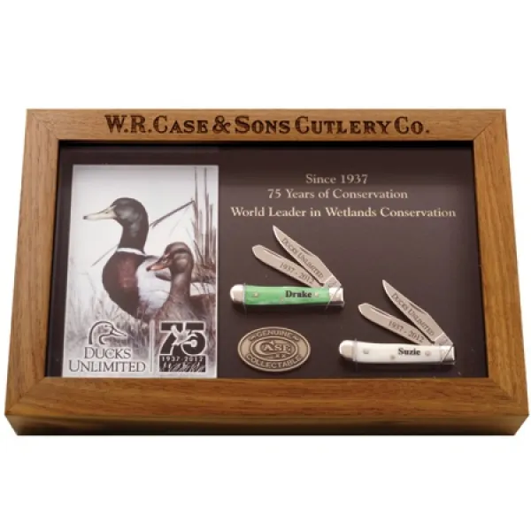 Case Ducks Unlim Drake & Susie Knives 7289