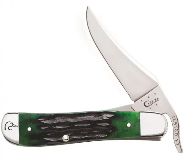 Case Du Deep Can Hunt Grn Russlock Knives 7302
