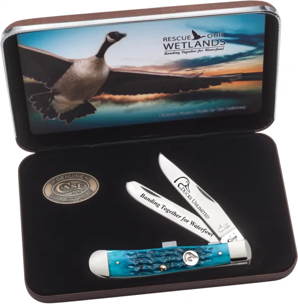 Case Du Carr Bl Trapper-jewel Box Knives 7308