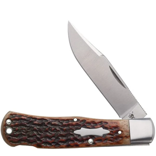 Case Tb Brown Bn Wilfred Lockback Knives 7415