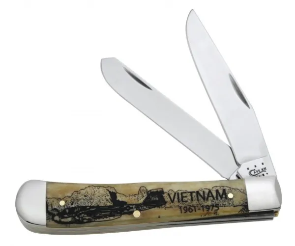 Case Vietnam War Series Trapper Knives 7436