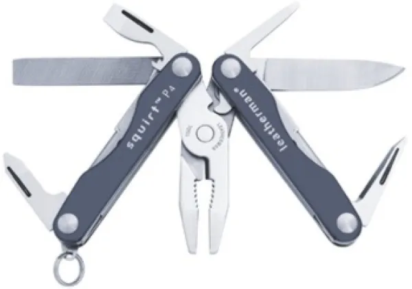 Leatherman Squirt P4 Compact Gray Multitool 80080112K