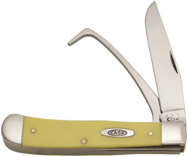 Case Ss Yellow Equestrian Knives 80163