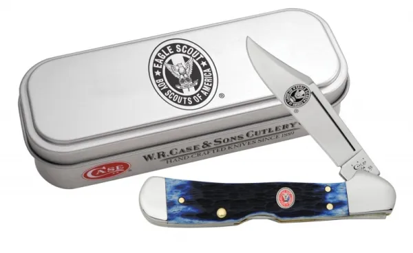 Case Eagle Scout Bl Jig Mini Copper Knives 8035
