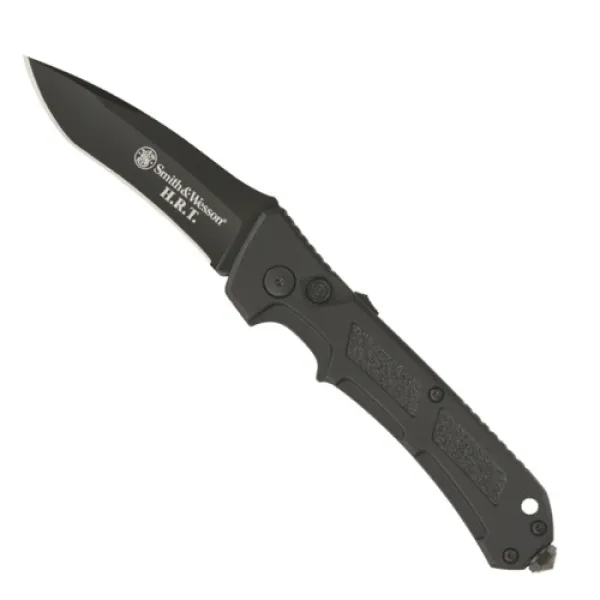 Smith and Wesson S7w Black Tanto Auto Knives 80BT-A