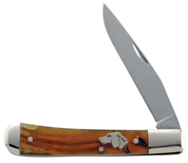 Ka-Bar Dogs Head 1 Bld Trap- Ram Horn knives 8111