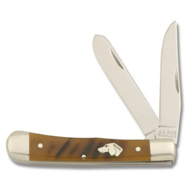 Ka-Bar Dogs Head 2 Bl Trap- Ram Horn knives 8211