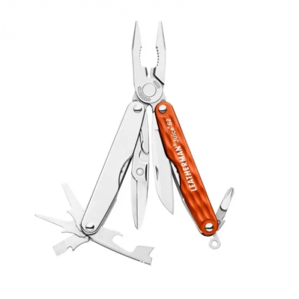 Leatherman Juice S2 Cinnabar Orange knives - multitools 831926