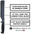 Ontario MACHETE SURVIVAL-NYLON SHEATH - 8683