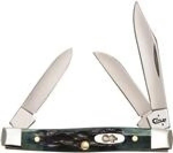 Case Hunter Green Bone Std Jig Small Stockman (6333 SS) Knives 87083
