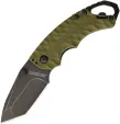 Kershaw Shuffle II Olive Black Wash Tanto Knife 8750TOLBW