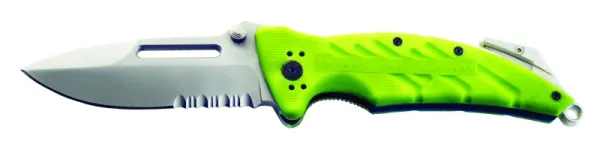 Ontario Xr-1 Safety Green Folder Ser knives 8763