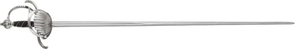 Cold Steel Ribbed Shell Swept Hilt Rapier knives 88CHR