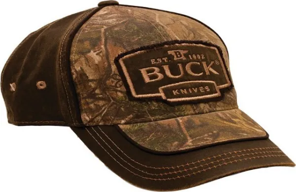 Buck Buck Logo Cap Camo 7763 knives 89087