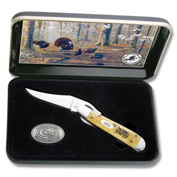 Case Nwtf Comm Sm Antique Russlock Knives 8953