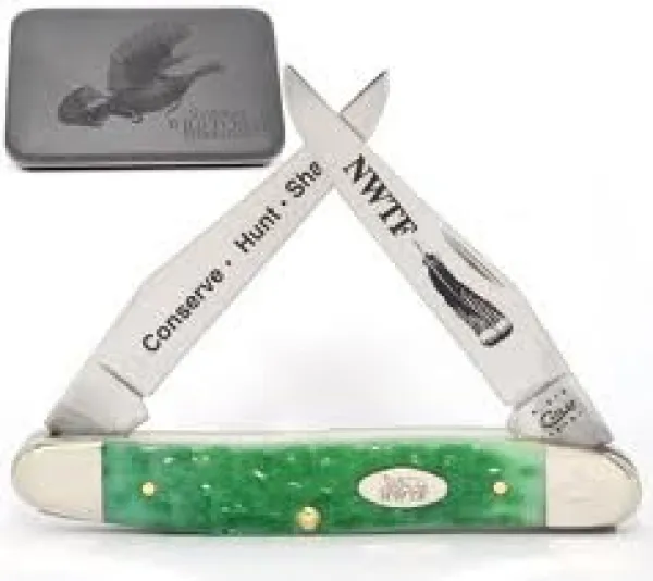 Case Em Gr Muskrat Nwtf Commem Knives 8957
