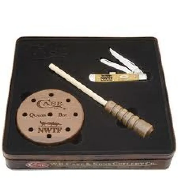 Case Antique Mini Trapper Nwtf-tin Knives 8993