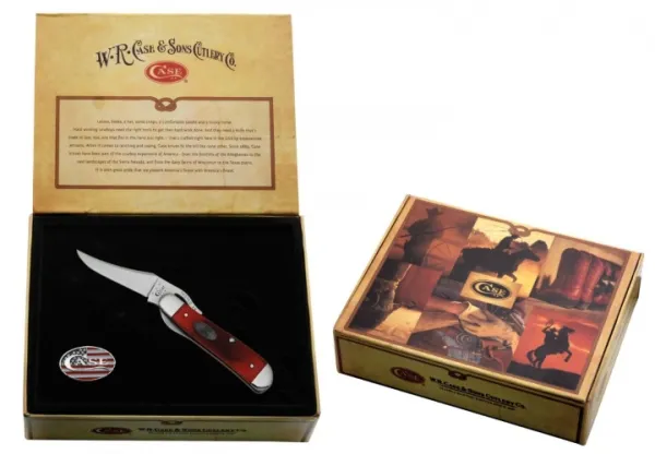 Case Russlock Sawcut Red Bone Knives 9661