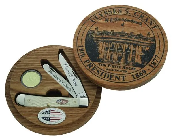 Case 9687 Ulysses S Grant Presidential Trapper Set